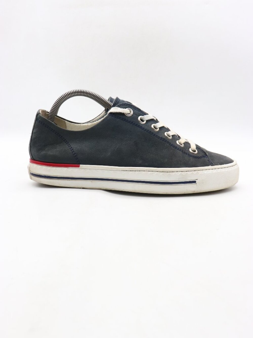 Paul Green Carly Women's US 10 UK 7.5 Casual Sneakers Blue Leather Lace Up